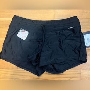 ZeroXposur small medium swim shorts black